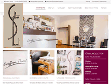 Tablet Screenshot of coiffeur-pascal.de